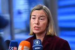 Đại diện cấp cao của Liên minh châu Âu (EU) về chính sách an ninh và đối ngoại Federica Mogherini. (Nguồn: AFP/TTXVN)