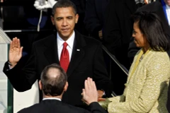 Lễ nhậm chức của Tổng thống Barack Obama năm 2009. (Ảnh: Getty)