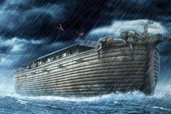 Con tàu Noah trong truyền thuyết. (Nguồn: thefactsite.com)