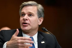 Giám đốc FBI Christopher Wray. (Nguồn: AFP/TTXVN)