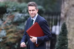 Bộ trưởng Quốc phòng Anh Gavin Williamson. (Nguồn: AFP/TTXVN)