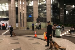 Sảnh chính của toà nhà. (Ảnh: Đỗ Quyên/Vietnam+)