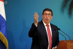 Bộ trưởng Ngoại giao Cuba Bruno Rodriguez. (Ảnh: AFP/TTXVN)