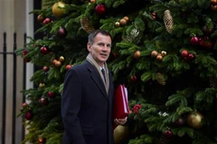 Ngoại trưởng Anh Jeremy Hunt. (Ảnh: THX/TTXVN)