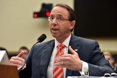 Thứ trưởng Tư pháp Mỹ Rod Rosenstein. (Nguồn: AFP/TTXVN)