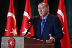 Tổng thống Thổ Nhĩ Kỳ Tayyip Erdogan. (Ảnh: THX/ TTXVN)