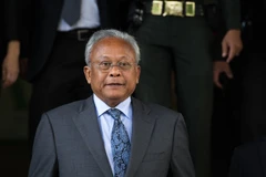 Thủ lĩnh phe Áo vàng Suthep Thaugsuban. (Nguồn: AFP/TTXVN)