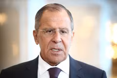 Ngoại trưởng Nga Sergei Lavrov. (Nguồn: TASS)