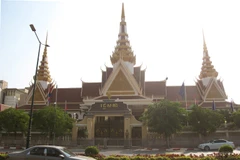 Tòa nhà Quốc hội Campuchia. (Ảnh: Phan Minh Hưng/TTXVN)