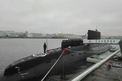 Tàu ngầm diesel lớp Varshavyanka của Nga. (Nguồn: Sputnik/TTXVN)