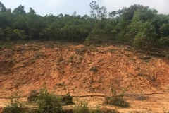 Sạt lở tại Yên Bái. Ảnh minh họa. (Nguồn: TTXVN)