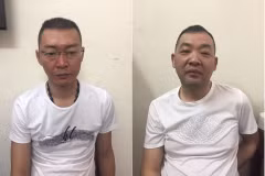 Hai đối tượng Trương Tân Cường, Tiền Hồng Lượng. (Nguồn: baoquangninh.com.vn)