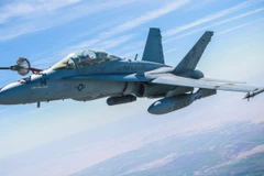 Chiến đấu cơ F-18 của Mỹ. (Nguồn: theaviationist.com)