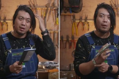 [Video] Chàng trai phát minh dao thái thịt thành lược chải đầu