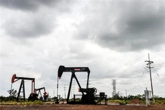 Một cơ sở khai thác dầu ở Maracaibo, Venezuela. (Ảnh: AFP/TTXVN)