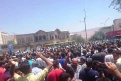 Biểu tình tại Iran. (Nguồn: rferl.org)