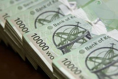 Đồng won Hàn Quốc. (Nguồn: Bloomberg/Getty Images)