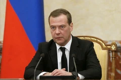 Thủ tướng Nga Dmitry Medvedev. (Nguồn: TASS)