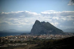 Quần đảo Gibraltar gần thành phố Cadiz, Tây Ban Nha ngày 16/10/2018. (Ảnh: AFP/TTXVN)