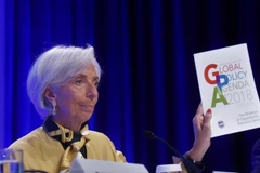 Tổng Giám đốc Quỹ Tiền tệ quốc tế (IMF) Christine Lagarde. (Nguồn: THX/TTXVN)