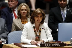  Ngoại trưởng Colombia Maria Angela Holguin. (Nguồn: THX/TTXVN)