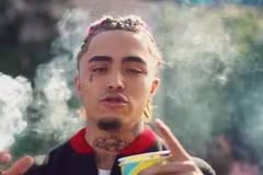 Hình ảnh trong một video clip của ca sỹ hip hop Lil Pump. (Nguồn: dailymail.co.uk)