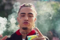 Hình ảnh trong một video clip của ca sỹ hip hop Lil Pump. (Nguồn: dailymail.co.uk)