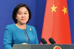 Người phát ngôn Bộ Ngoại giao Trung Quốc, Hoa Xuân Oánh. (Nguồn: Kyodo/TTXVN)