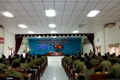 Quang cảnh lớp học. (Ảnh: Phạm Kiên/Vietnam+)
