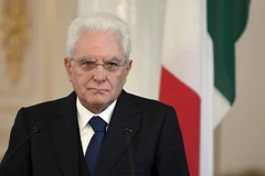 Tổng thống Italy Sergio Mattarella. (Nguồn: AFP/TTXVN)