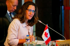  Ngoại trưởng Canada Chrystia Freeland. (Nguồn: AFP/TTXVN)