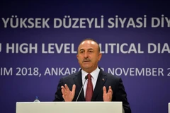 Ngoại trưởng Thổ Nhĩ Kỳ Mevlut Cavusoglu. (Nguồn: AFP/TTXVN)