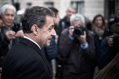 Cựu Tổng thống Nicolas Sarkozy tại Paris, Pháp, ngày 20/11/2016. (Nguồn: THX/TTXVN)