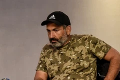 Thủ lĩnh phe đối lập tại Armenia Nikol Pashinyan. (Nguồn: AFP/TTXVN)