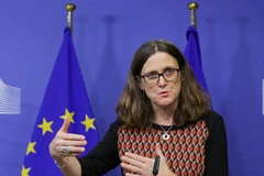  Ủy viên EU phụ trách thương mại Cecilia Malmstrom. (Nguồn: AFP/TTXVN)