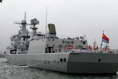 Tàu chiến Trung Quốc. (Nguồn: Sputnik)