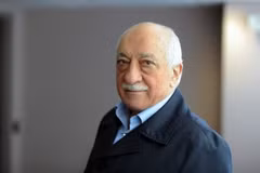 Giáo sĩ Fethullah Gulen tại nhà riêng ở Saylorsburg, Pennsylvania, Mỹ ngày 24/9/2013. (Nguồn: AFP/TTXVN)