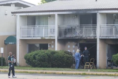 Hiện trường sau vụ cháy khách sạn. (Nguồn: southbendtribune.com)