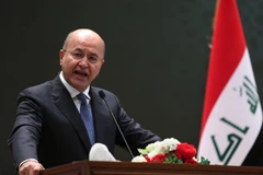 Tổng thống Iraq Barham Salih. (Nguồn: AFP/TTXVN)