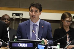 Thủ tướng Canada Justin Trudeau. (Ảnh: AFP/TTXVN)