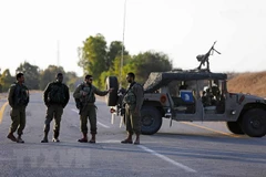Binh lính Israel. (Ảnh: AFP/TTXVN)
