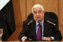Ngoại trưởng Syria Walid al-Moallem. (Nguồn: EPA/TTXVN)