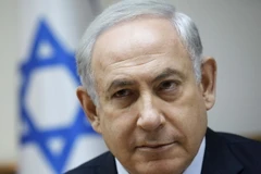 Thủ tướng Israel Benjamin Netanyahu. (Nguồn: AFP/TTXVN)