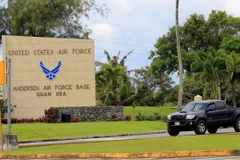 Căn cứ không quân Anderson ở Yigo, đảo Guam. (Nguồn: AFP/TTXVN)