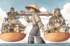''Hà Nội rong'' của Đặng Thái Tuấn đạt giải nhất ''Hà Nội là.'' (Ảnh: BTC)