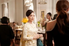 Nghệ sỹ ưu tú Lê Khanh trên phim trường 'Gái già lắm chiêu 3.' (Ảnh minh họa: MAR6)