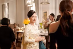 Nghệ sỹ ưu tú Lê Khanh trên phim trường 'Gái già lắm chiêu 3.' (Ảnh minh họa: MAR6)