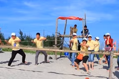 Một trong những hoạt động ngoài trời của loại hình du lịch MICE (Ảnh: ChiLê/Vietnam+)