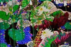 Trích tác phẩm Sen II của họa sĩ Đặng Phương Việt. (Ảnh tác giả cung cấp)