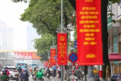 Gần 1 tháng nữa sẽ đến ngày bầu cử đại biểu Quốc hội khóa XV và đại biểu Hội đồng Nhân dân các cấp nhiệm kỳ 2021-2026. (Ảnh Minh Sơn/Vietnam+)